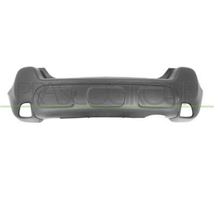 CI3301051_1.JPG Paraurti Posteriore Nero Goffrato Per Citroen C3 Aircross Dal 2017 Al 2021