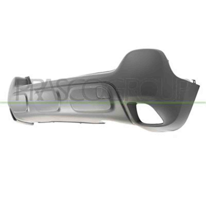 CI3301051_2.JPG Paraurti Posteriore Nero Goffrato Per Citroen C3 Aircross Dal 2017 Al 2021
