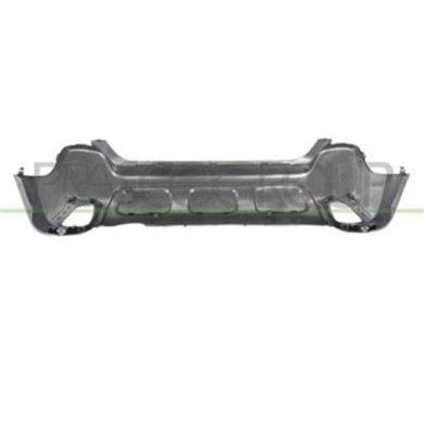 CI3301051_3.JPG Paraurti Posteriore Nero Goffrato Per Citroen C3 Aircross Dal 2017 Al 2021