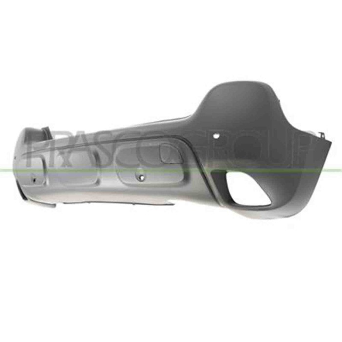 CI3301052_2.JPG Paraurti Posteriore Nero Goffrato Per Citroen C3 Aircross Dal 2017 Al 2021