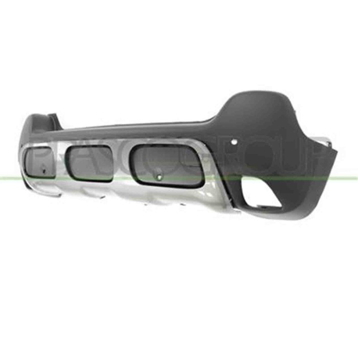CI3301071_2.JPG Paraurti Posteriore Nero Goffrato Per Citroen C3 Aircross Dal 2017 Al 2021