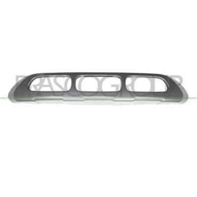 CI3301245_2.JPG Modanatura Centrale Inferiore Verniciata Argento Per Citroen C3 Aircross Dal 2017 Al 2021
