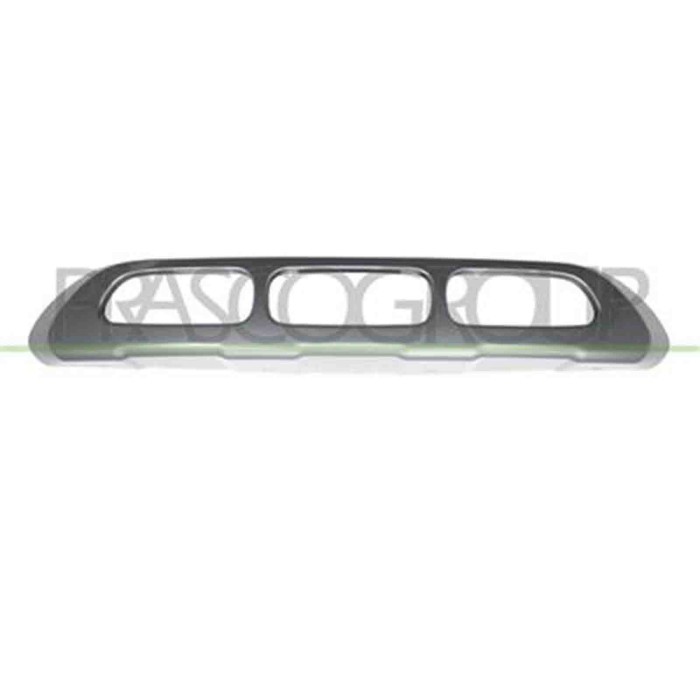 CI3301245_2.JPG Modanatura Centrale Inferiore Verniciata Argento Per Citroen C3 Aircross Dal 2017 Al 2021