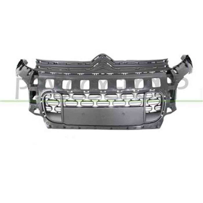 CI3302001_2.JPG Griglia Radiatore Nera Goffrata Per Citroen C3 Aircross Dal 2017 Al 2021