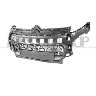 CI3302001_3.JPG Griglia Radiatore Nera Goffrata Per Citroen C3 Aircross Dal 2017 Al 2021