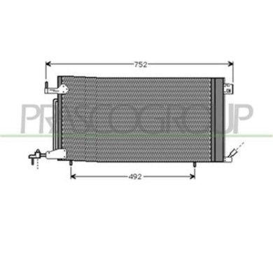 CI420C001_1.JPG Condensatore Per Citroen Xsara Dal 1997 Al 2000