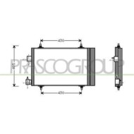 Condensatore Per Citroen Xsara Dal 2000 Al 2004