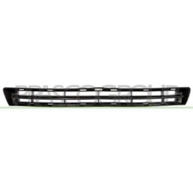 CI4242110_1.JPG Griglia Superiore Paraurti Nera Con Modanatura Per Citroen C4 Dal 2004 Al 2008