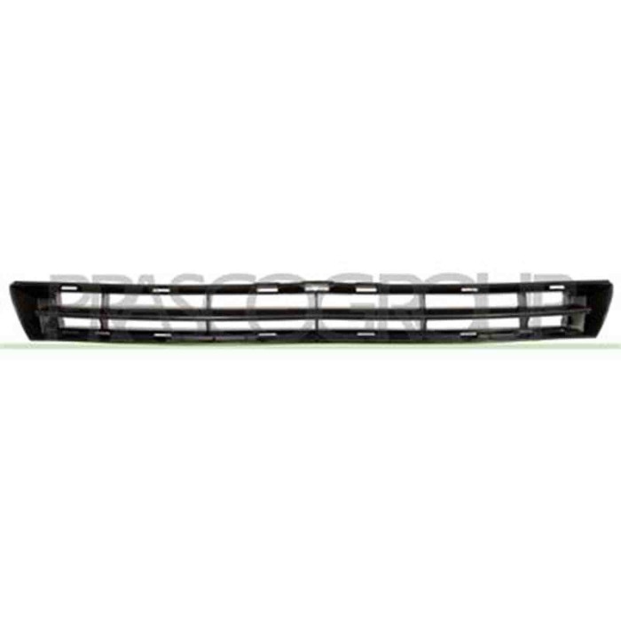 CI4242110_1.JPG Griglia Superiore Paraurti Nera Con Modanatura Per Citroen C4 Dal 2004 Al 2008
