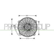Ventola Per Citroen C4 Dal 2004 Al 2008