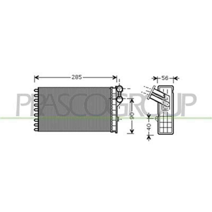 CI424H001_1.JPG Riscaldatore Per Citroen C4 Dal 2004 Al 2008