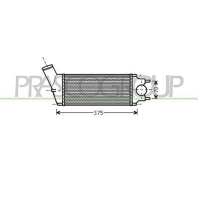 CI424N002_1.JPG Intercooler Per Citroen C4 Dal 2004 Al 2008