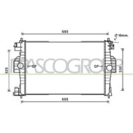 Radiatore Per Citroen Ds4 Dal 2011 Al 2015