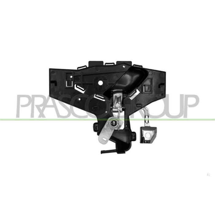 CI5208401_2.jpg Maniglia Interna Anteriore Destra Con Leva Cromata Per Citroen C5 Dal 2001 Al 2004