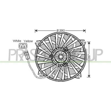 CI520F001_1.JPG Ventola Per Citroen C5 Dal 2001 Al 2004
