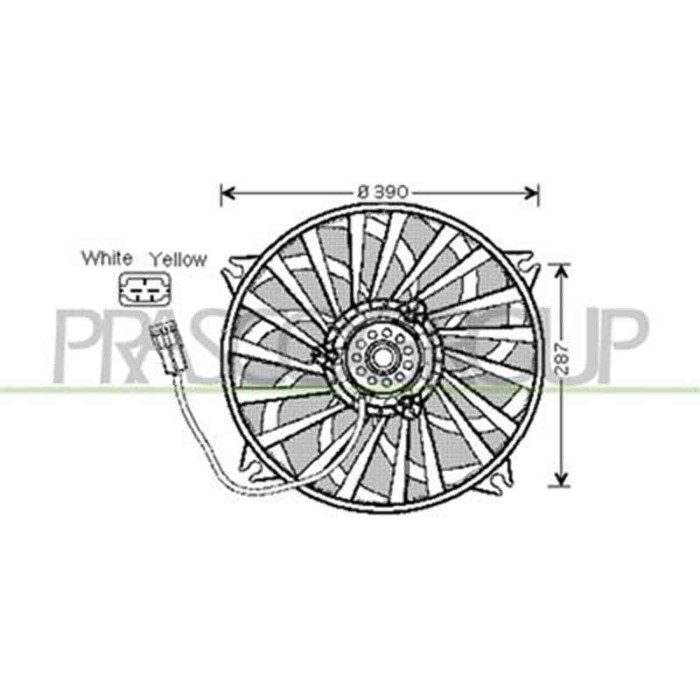 CI520F001_1.JPG Ventola Per Citroen C5 Dal 2001 Al 2004