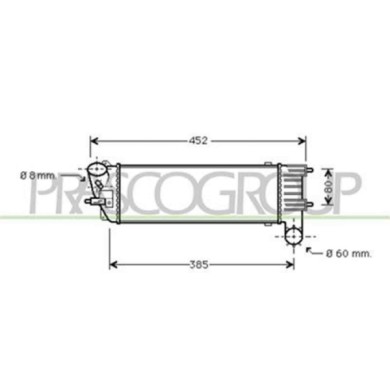 CI520N001_1.JPG Intercooler Per Citroen C5 Dal 2001 Al 2004
