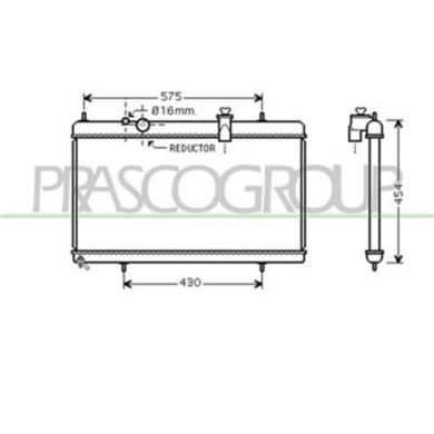 CI522R003_1.JPG Radiatore Per Citroen C5 Dal 2004 Al 2007