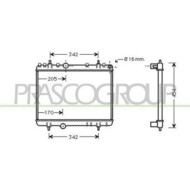 Radiatore Per Citroen C5 Dal 2004 Al 2007