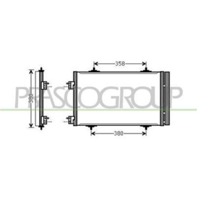 CI523C005_1.JPG Condensatore Per Citroen C5 Dal 2008 Al 2010