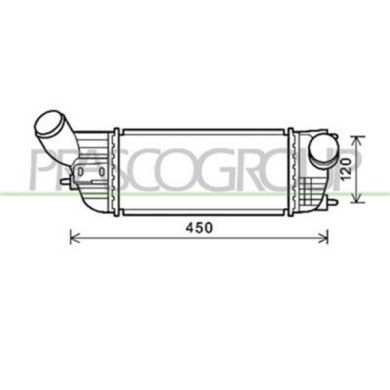 CI523N004_1.JPG Intercooler Per Citroen C5 Dal 2008 Al 2010