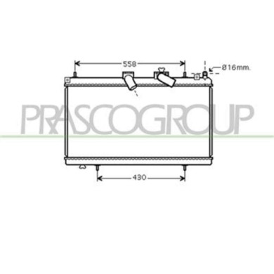 CI523R007_1.JPG Radiatore Per Citroen C5 Dal 2008 Al 2010
