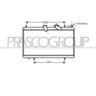 CI523R007_1.JPG Radiatore Per Citroen C5 Dal 2008 Al 2010
