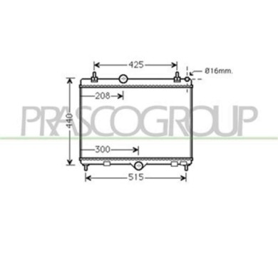 CI525R001_1.JPG Radiatore Per Citroen C5 Dal 2011 Al 2017