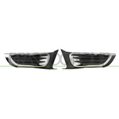 CI7052122_1.JPG Kit Griglie Paraurti Anteriore Per Citroen C3 Picasso Dal 2009 Al 2011