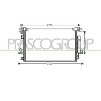 CI802C001_1.JPG Condensatore Per Citroen C-crosser Dal 2007 Al 2012