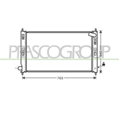 CI802R001_1.JPG Radiatore Per Citroen C-crosser Dal 2007 Al 2012