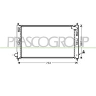 Radiatore Per Citroen C-crosser Dal 2007 Al 2012