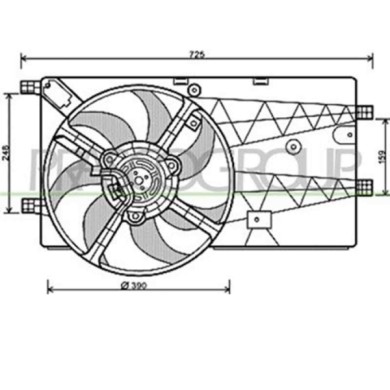 CI907F003_1.JPG Ventola Per Citroen Nemo Dal 2008 Al 2016