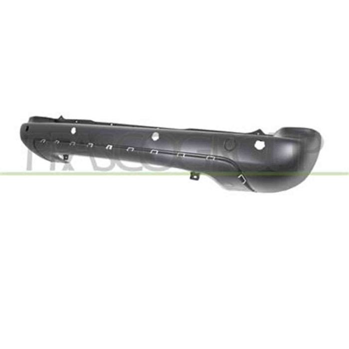 CI9181091_1.JPG Paraurti Posteriore Nero/goffrato Per Citroen Berlingo Dal 2008 Al 2011