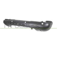 Paraurti Posteriore Nero/goffrato Per Citroen Berlingo Dal 2008 Al 2011