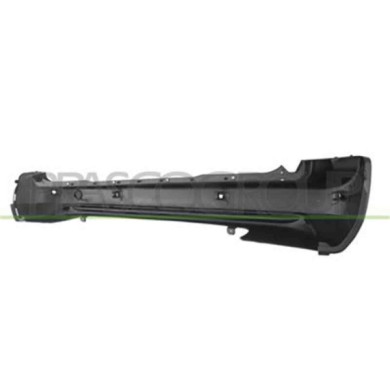 CI9241051_3.JPG Paraurti Posteriore Nero Goffrato Con Fori Pdc+supporti Per Citroen Berlingo Dal 2018