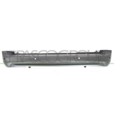 CI9241052_1.JPG Paraurti Posteriore Nero Goffrato Per Citroen Berlingo Dal 2018