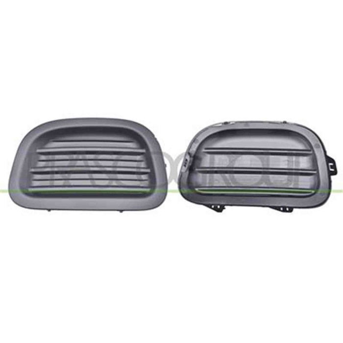 GUIDA_ALLA_SCELTA.JPG Kit Griglie Paraurti Anteriore Nere Senza Sede Fendi (destra+sinistra) Per Citroen Berlingo Multispace Dal