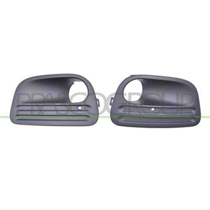 CI9252135_2.JPG Kit Griglie Paraurti Anteriore Nere Con Sede Fendi (destra+sinistra) Per Citroen Berlingo Multispace Dal 2018