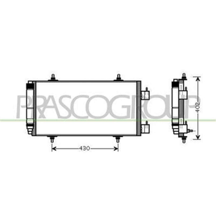 CI941C001_1.JPG Condensatore Per Citroen Jumpy Dal 2003 Al 2006