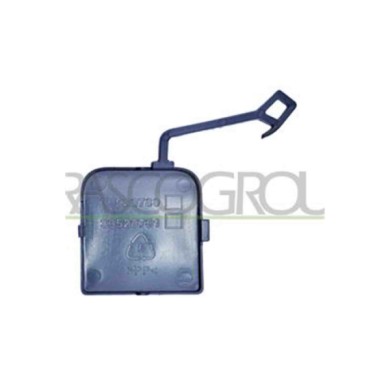 CI9441296_1.JPG Tappo Coprigancio Traino Posteriore Con Primer Per Citroen Jumpy / Dispatch Dal 2016