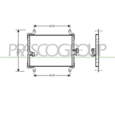 CI950C003_1.JPG Condensatore Per Citroen Jumper Dal 1994 Al 2001