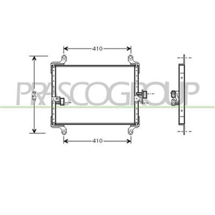 CI950C003_1.JPG Condensatore Per Citroen Jumper Dal 1994 Al 2001