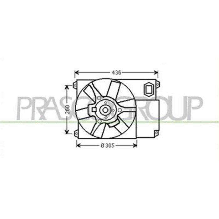 CI950F001_1.JPG Ventola Per Citroen Jumper Dal 1994 Al 2001
