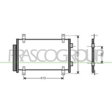 CI952C001_1.JPG Condensatore Per Citroen Jumper Dal 2002 Al 2005