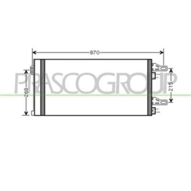 CI954C001_1.JPG Condensatore Per Citroen Jumper Dal 2006 Al 2014
