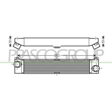 CI954N001_1.JPG Intercooler Per Citroen Jumper Dal 2006 Al 2014