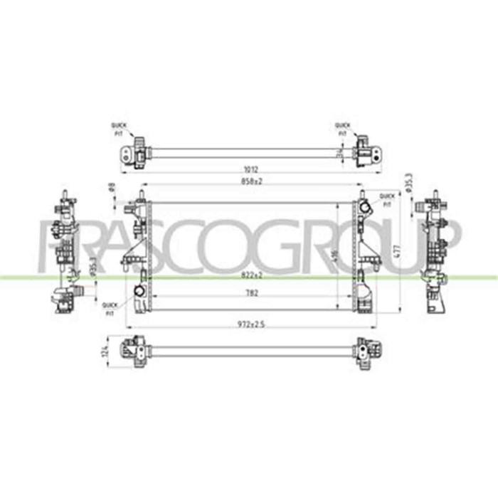 CI954R001_2.JPG Radiatore Per Citroen Jumper Dal 2006 Al 2014