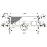 Radiatore Per Citroen Jumper Dal 2006 Al 2014