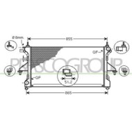 Radiatore Per Citroen Jumper Dal 2006 Al 2014